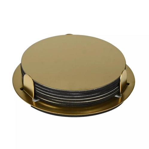 Benson Gouden RVS onderzetters - set van 6 - luxe en prak..., Huis en Inrichting, Keuken | Keukenbenodigdheden, Nieuw, Ophalen of Verzenden