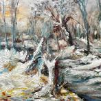 Charles Henri Verbrugghe (1877-1974) - Effets de neige -