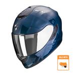 Scorpion Exo-1400 Evo Carbon Air Cerebro Blauw Integraalhelm, Nieuw met kaartje, Overige merken, Heren, Verzenden