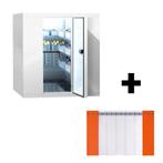 GGM Gastro | Vriescel - 1200x1200mm - 1,6m³ - incl. lamellen, Verzenden, Nieuw in verpakking, Koelen en Vriezen