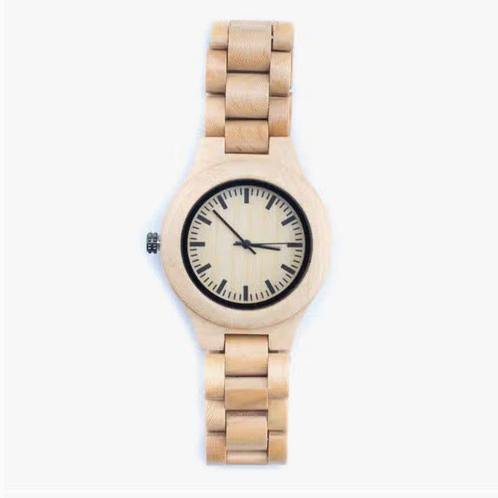 Houten horloge, handgemaakt - dames vintage quarts, eco, Sieraden, Tassen en Uiterlijk, Overige Accessoires