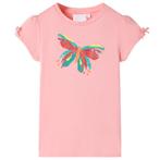 vidaXL Kindershirt 128 roze, Kinderen en Baby's, Verzenden, Nieuw