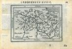 Kaart van Liege