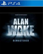 Alan Wake - Remastered PS4 Garantie & morgen in huis!, 1 speler, Ophalen of Verzenden, Zo goed als nieuw, Vanaf 16 jaar