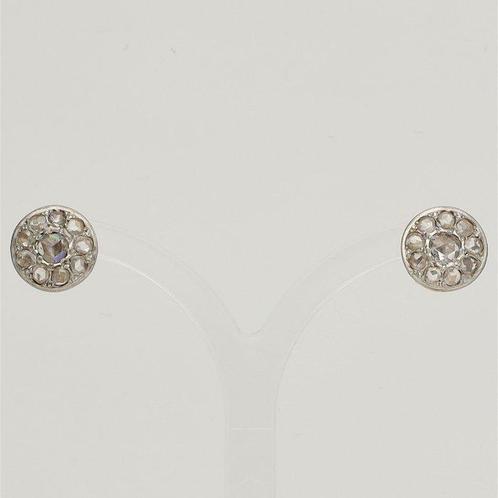 Oorbellen - 18 karaat Geel goud Diamant (Natuurlijk), Sieraden, Tassen en Uiterlijk, Oorbellen