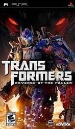 Transformers Revenge of the Fallen (psp used game), Ophalen of Verzenden, Zo goed als nieuw