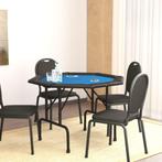 vidaXL Pokertafelblad voor 8 spelers inklapbaar 108x108x75 c