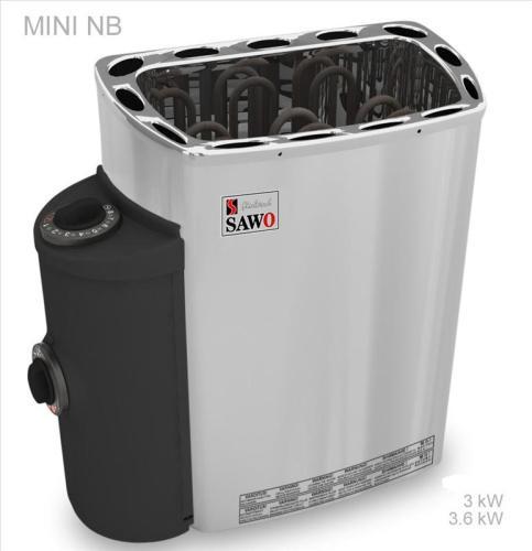 Sawotec Mini Trendline met geïntegreerde besturing, Sport en Fitness, Sauna, Verzenden