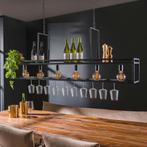 *WOONWINKEL* Bar Hanglamp Met Wijnglazen Rek, Huis en Inrichting, Lampen | Hanglampen, Verzenden, Nieuw