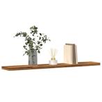 vidaXL Wandschappen 4 st 60x10x1,5 cm bewerkt hout oud, Verzenden, Nieuw