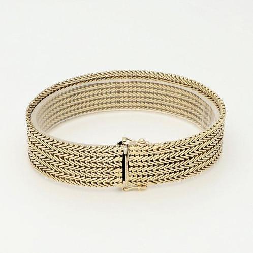 Armband - 14 karaat Geel goud, Sieraden, Tassen en Uiterlijk, Armbanden