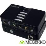 LogiLink USB Sound Box Dolby 7.1 8-Channel, Computers en Software, Geluidskaarten, Verzenden, Nieuw, Logilink