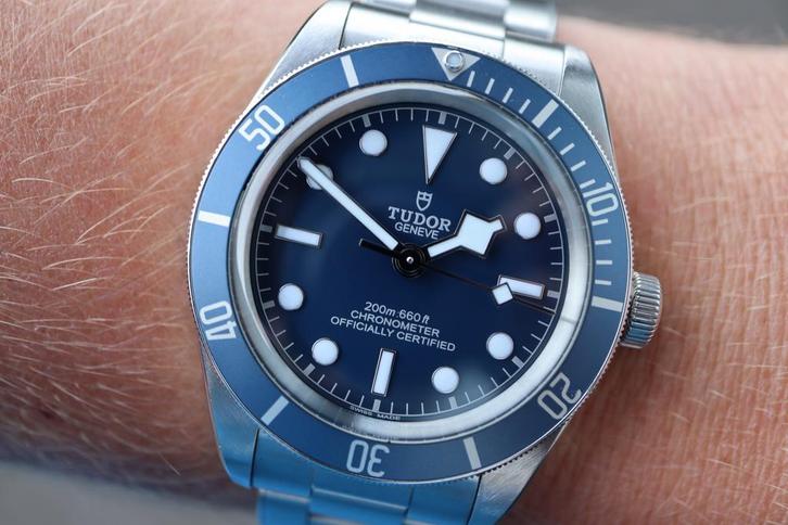 Horloge Tudor Black Bay Fifty-Eight 07/2020 Full set, Sieraden, Tassen en Uiterlijk, Horloges | Heren, Staal, Zo goed als nieuw