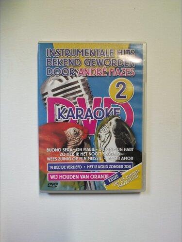 Karaoke DVD 2 instrumentale hits bekend geworden door Andre, Cd's en Dvd's, Dvd's | Muziek en Concerten, Verzenden