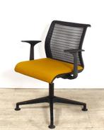 Steelcase Think vergaderstoel, zwart-okergeel, Huis en Inrichting, Stoelen, Ophalen of Verzenden, Nieuw