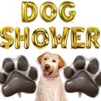 Folie ballon letters Dog Shower goud, Dieren en Toebehoren, Honden-accessoires, Nieuw, Verzenden