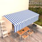vidaXL Luifel handmatig uittrekbaar met rolgordijn 6x3 m, Tuin en Terras, Zonneschermen, Verzenden, Nieuw