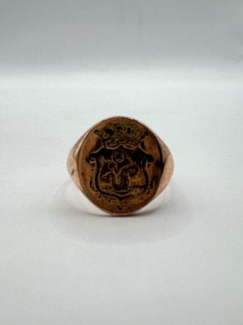 Ring - 9 kt. Geel goud - Nobiliere ring, Sieraden, Tassen en Uiterlijk, Ringen
