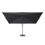 Challenger T1 premium zweefparasol 400x300 cm faded black, Tuin en Terras, Ophalen of Verzenden, Nieuw