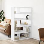 vidaXL Kamerscherm 100x33x156,5 cm bewerkt hout wit, Verzenden, Nieuw, Overige houtsoorten