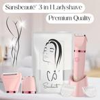 3-in-1 Ladyshave Gezicht - Oksels - Benen - Bikinilijn -, Ophalen of Verzenden, Zo goed als nieuw