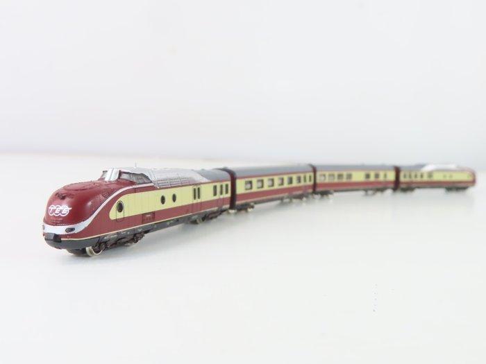 Märklin Z - 8873 - Treinstel (1) - 4-delig TEE, Hobby en Vrije tijd, Modeltreinen | H0