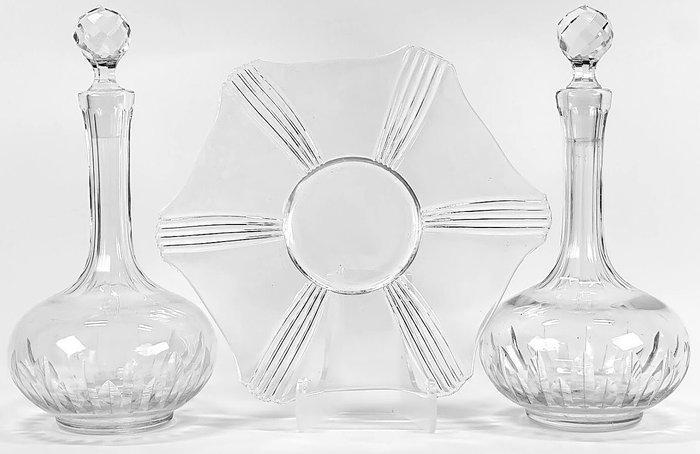 Raffinato Set da Tavola in Cristallo – Francia – XIX Secolo, Antiek en Kunst, Antiek | Glas en Kristal