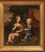 Scuola Toscana (c. 1640) - Il Giovane Sovrano aiutato dalla, Antiek en Kunst