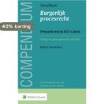 Compendium van het Burgerlijk procesrecht, Procederen in, Verzenden, Zo goed als nieuw, A.S. Rueb
