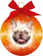 Plenty Gifts Kerstbal voor de hond Franse bulldog, Dieren en Toebehoren, Honden-accessoires, Nieuw, Ophalen of Verzenden