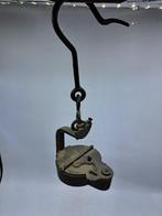 Lamp - Olielamp - Brons/Messing - Mijnwerkerslamp, Antiek en Kunst