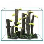Boomstammen 8-delig OS-199 - aquarium decoratie, Dieren en Toebehoren, Ophalen of Verzenden, Nieuw, Sierelement