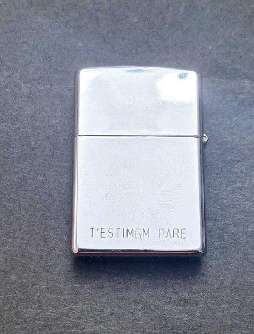 Zippo, Burro Año 2004 Mes Octubre - Aansteker - Staal, Verzamelen, Rookartikelen, Aanstekers en Luciferdoosjes