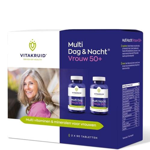 Vitakruid Multi Dag & Nacht® Vrouw 50+ 2x90pcs, Sieraden, Tassen en Uiterlijk, Uiterlijk | Haarverzorging, Overige typen, Nieuw