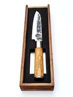 Santoku Knife - Hammered and Forged - 440C Japanese
