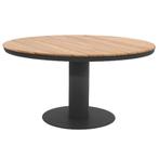 Palazzo dining tafel  Ø160xH75 cm teak aluminium antraciet, Tuin en Terras, Tuintafels, Ophalen of Verzenden, Nieuw