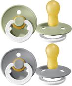 Bibs Sage/Cloud Glow in the Dark 18+ mnd 2 Stuks Fopspeen, Verzenden, Nieuw