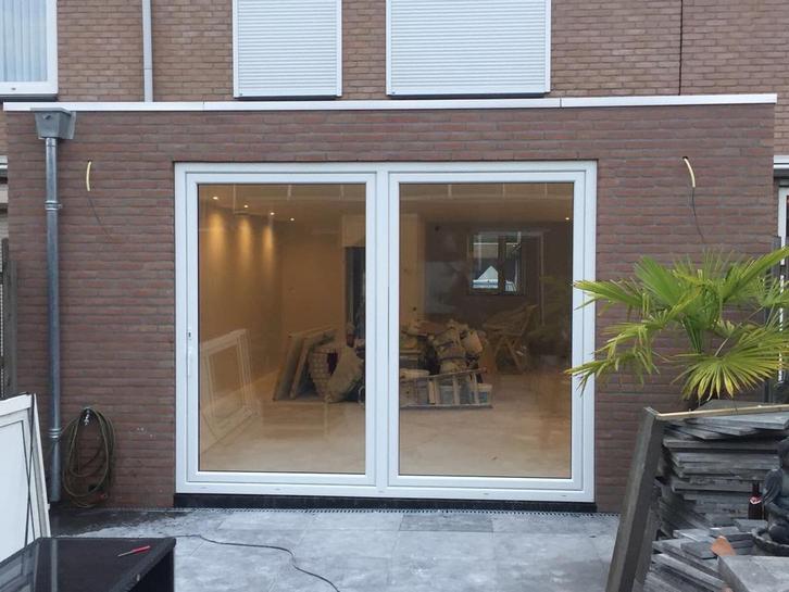 Kiep Schuifpui kunststof 3000x2200 mm incl. glas, Doe-het-zelf en Verbouw, Kozijnen en Schuifpuien, Inclusief glas, Nieuw, Kunststof