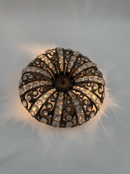 Peris Andreu - Plafondlamp - Vintage plafondlamp van messing, Antiek en Kunst, Curiosa en Brocante