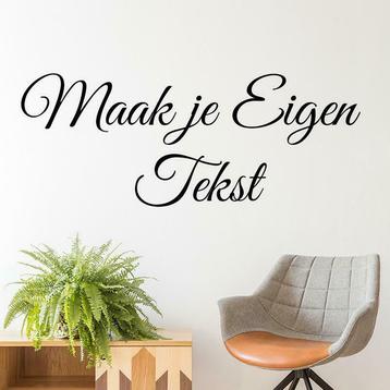 Sticker met eigen tekst voor slechts 6,95 beschikbaar voor biedingen