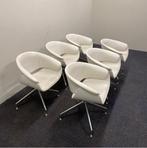 Complete set 6 stuks design fauteuils van  B&B Italia Model, Huis en Inrichting, Gebruikt, Leer, Ophalen of Verzenden