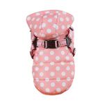 Warme  Hondenjas Roze Stip (Hondenkleding), Dieren en Toebehoren, Ophalen of Verzenden, Nieuw, Hondenjas