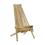 *WOONWINKEL* Brafab Ribbon Eco Chair Loungestoel Houten Latt, Tuin en Terras, Tuinsets en Loungesets, Verzenden, Nieuw, Hout