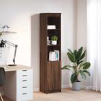 vidaXL buffetkast 37,5x35x180 cm spaanplaat bruin, Huis en Inrichting, Kasten | Buffetkasten, Verzenden, Nieuw, Overige houtsoorten