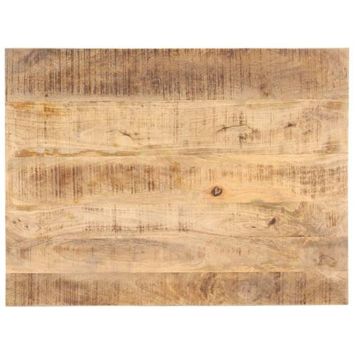 vidaXL Tafelblad 25-27 mm 90x60 cm massief mangohout, Huis en Inrichting, Tafels | Eettafels, Nieuw, Verzenden