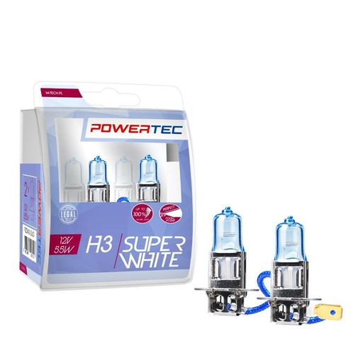 Powertec H3 12V - SuperWhite - Set, Auto-onderdelen, Verlichting, Nieuw, Alfa Romeo, Amerikaanse onderdelen, Audi, BMW, Citroën