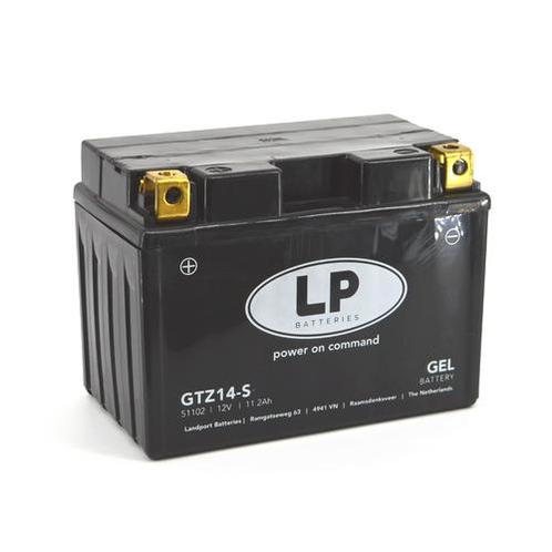 LP GTZ14-S motor GEL accu 12 volt 11,2 ah (51102 - MG, Motoren, Onderdelen | Overige, Nieuw, Ophalen of Verzenden