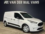 Ford Transit Connect 1.5 EcoBlue 101pk L2H1 Euro6 Airco | 3-, Auto's, Stof, Gebruikt, Wit, Dealer onderhouden