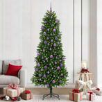 vidaXL Kerstboom met 300 LED met standaard Groen 240 cm PE, Diversen, Kerst, Verzenden, Nieuw