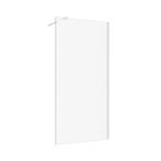 Inloopdouche 120x200 8mm Nano glas mat wit serie Silvio, Verzenden, Nieuw